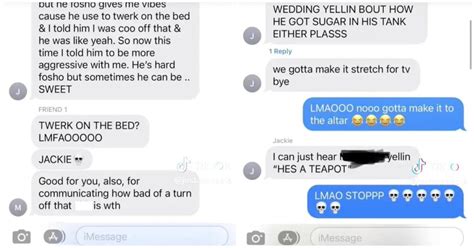 love is blind jackie leaked texts|Jackie from Love Is Blind responds to those leaked。